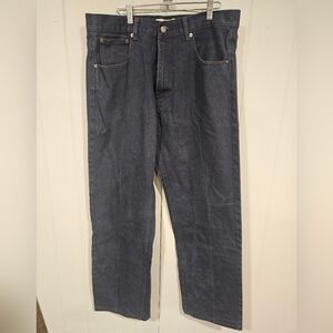 Member’s Property Men’s Blue Denim Jeans 38x34 (Measure 36x32) Straight Leg
